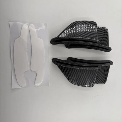 X-T Motorcycle Universal Aerodynamic Rear Cover Wind Wing Kit Fixed Winglet For Kawasaki Suzuki