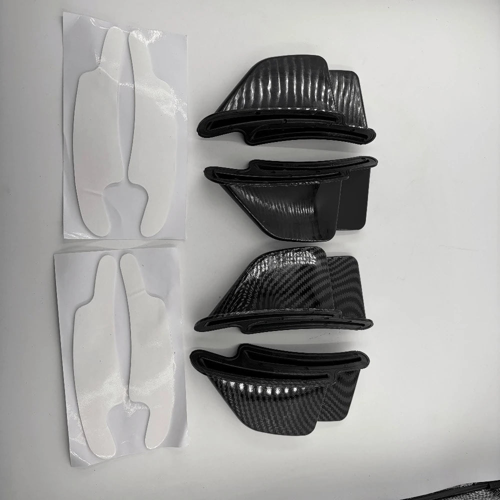 X-T Motorcycle Universal Aerodynamic Rear Cover Wind Wing Kit Fixed Winglet For Kawasaki Suzuki