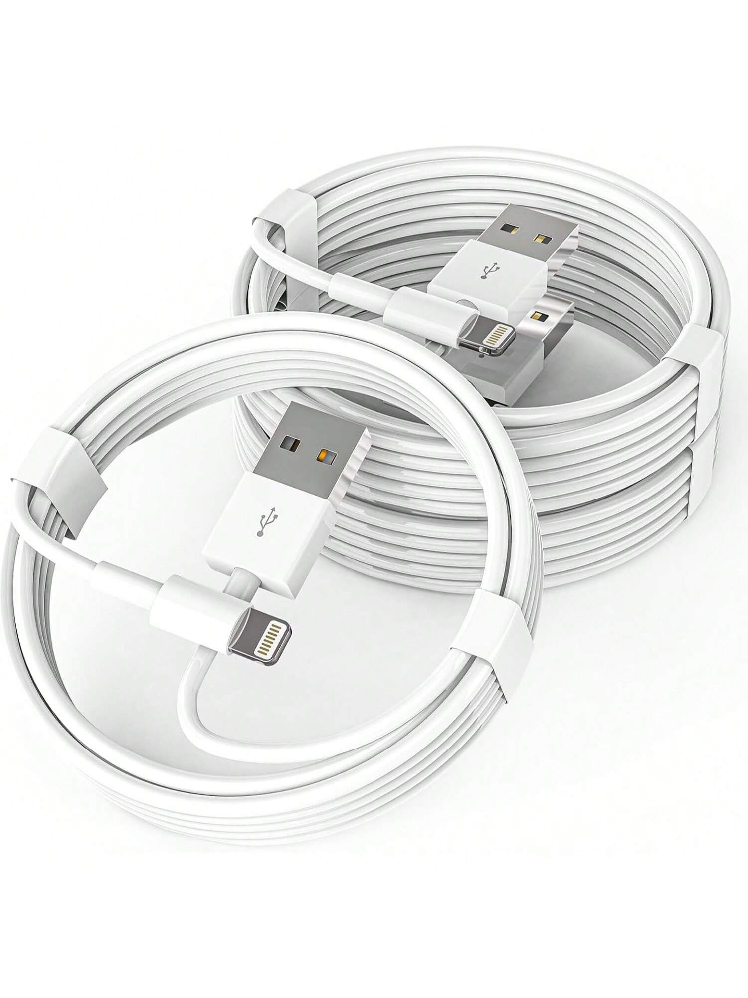 XASMA 1pc/3pcs USB To Lightning Charging Cable, Compatible With IPhone 14/13/12/11 Pro Max/XR/XS/X/8/7/6 Plus/SE/ And Other Devices