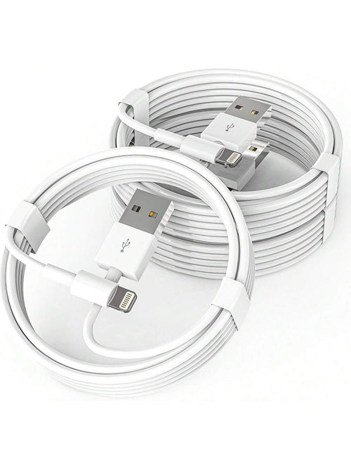 XASMA 1pc/3pcs USB To Lightning Charging Cable, Compatible With IPhone 14/13/12/11 Pro Max/XR/XS/X/8/7/6 Plus/SE/ And Other Devices