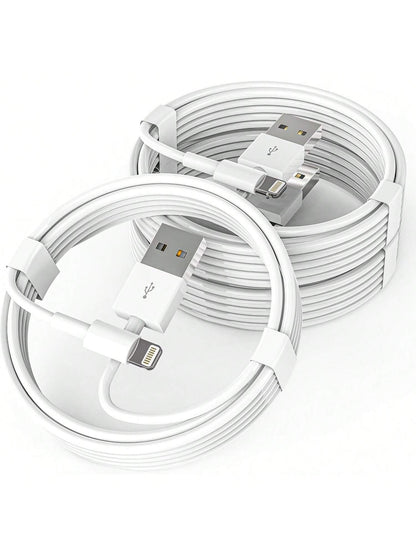 XASMA 1pc/3pcs USB To Lightning Charging Cable, Compatible With IPhone 14/13/12/11 Pro Max/XR/XS/X/8/7/6 Plus/SE/ And Other Devices