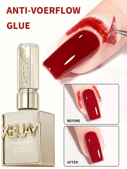 XEIJAYI 1Pc 15ml Anti-Overflow Glue Nail Peel Off Liquid Edge Latex Tape Fast Dry Skin Care Protect Nail Polish Varnish Tool