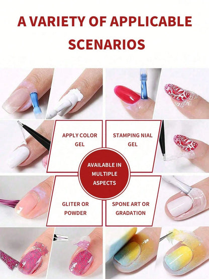 XEIJAYI 1Pc 15ml Anti-Overflow Glue Nail Peel Off Liquid Edge Latex Tape Fast Dry Skin Care Protect Nail Polish Varnish Tool