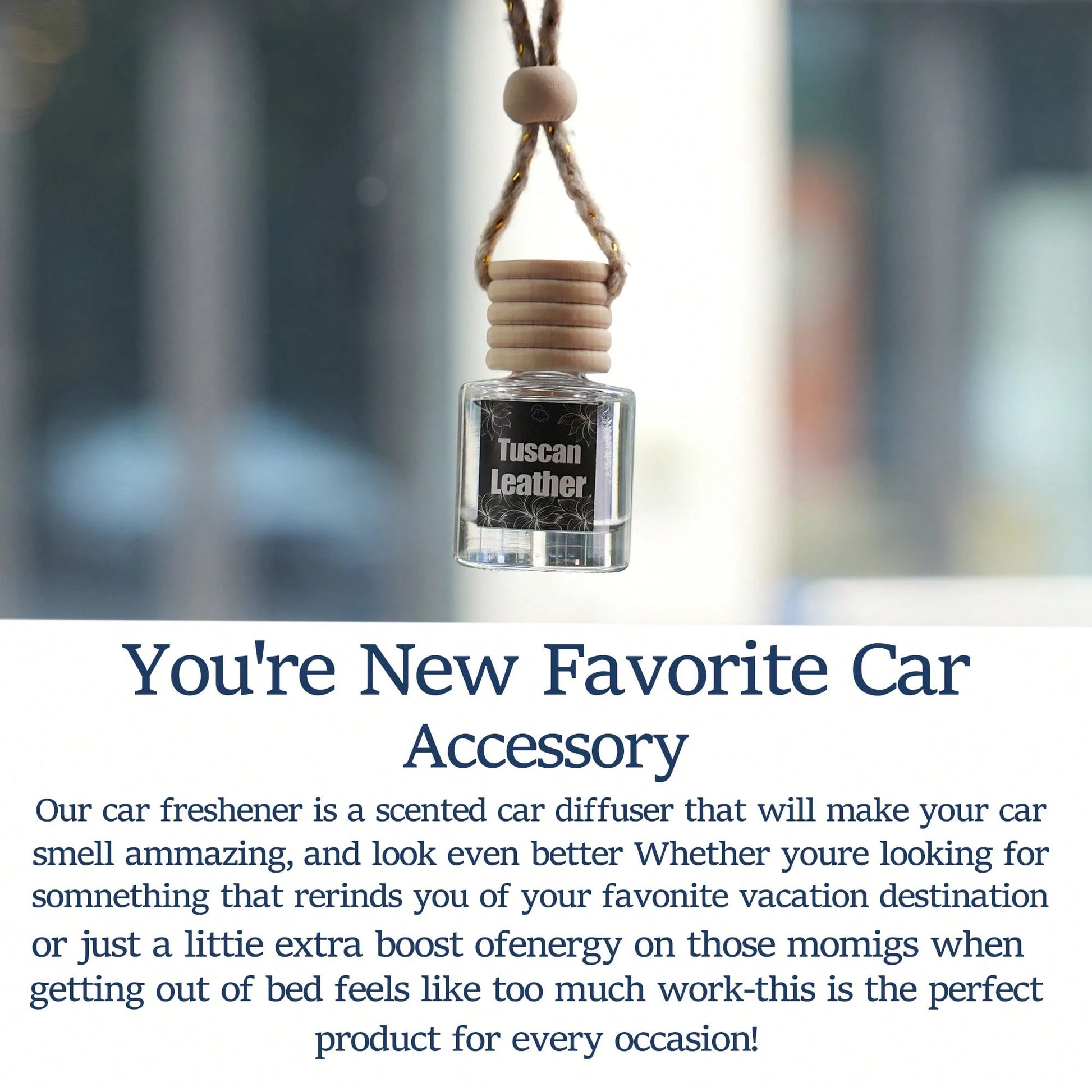 XY Process Car Air Freshener, Hanging Car Diffuser, Car Essential Oils, Cute Car Interior Accessories. Choose From A Variety Of Fragrances To Start Each Day In A Good Mood. One Bottle Of Perfume Lasts
