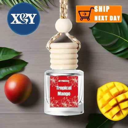 XY Process Car Air Freshener, Hanging Car Diffuser, Car Essential Oils, Cute Car Interior Accessories. Choose From A Variety Of Fragrances To Start Each Day In A Good Mood. One Bottle Of Perfume Lasts