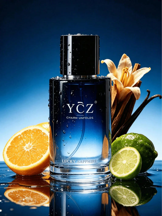 Ycz Lucky Men's Eau De Parfum, With A Long-Lasting, Fresh Citrus Scent, Comes In A Brand-New Round Gift Box. 1.7 Ounces, With Long-Lasting Fragrance. It Makes The Perfect Gift For A Gentleman.