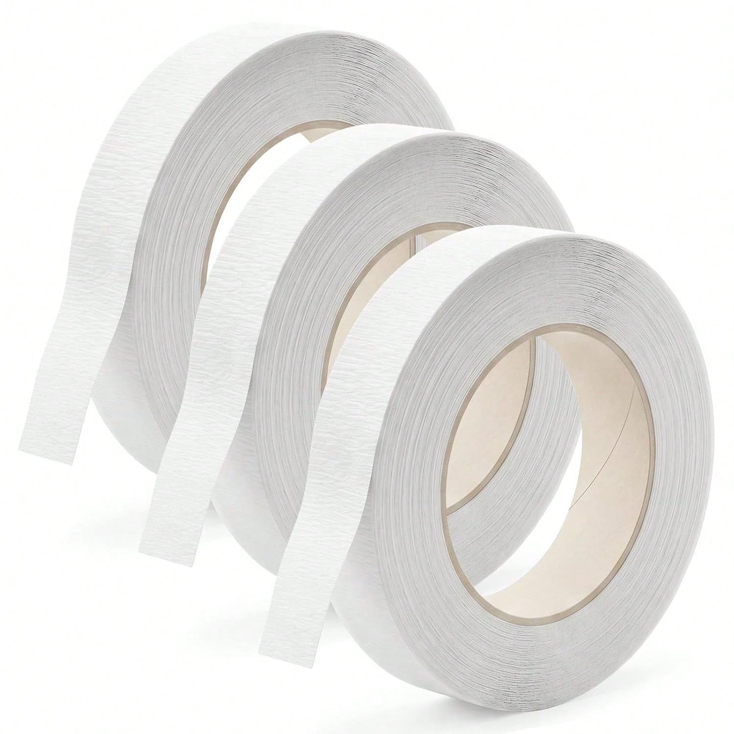 Ymapinc 3 Rolls White Floral Tape, Waterproof Florist Tape For Bouquets| Flower Tapes For Bouquet Stem Wrap, Florist Supplies For Corsages, Wedding