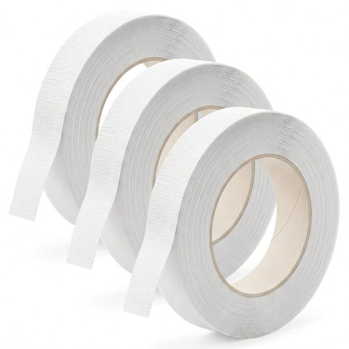 Ymapinc 3 Rolls White Floral Tape, Waterproof Florist Tape For Bouquets| Flower Tapes For Bouquet Stem Wrap, Florist Supplies For Corsages, Wedding