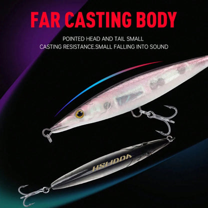 YOOFISH Floating Pencil Lure 90mm 110mm 130mm 150mm Long Casting Topwater Artificial Hard Stickbait Seabass Pike Fishing