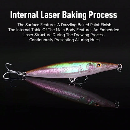 YOOFISH Floating Pencil Lure 90mm 110mm 130mm 150mm Long Casting Topwater Artificial Hard Stickbait Seabass Pike Fishing