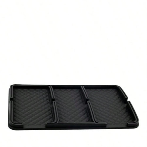 ZCar Dashboard Mat Anti-Slip Strong Gripping Automotive Center Console Tray Multifunctional Vehicle Interior Storage Holder Pad For Key GPS Sunglass Smartphone Ordinary1
