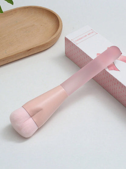 ZHENZITAI Heart-Shaped Blusher Brush, Dense & Soft Bristles, Fluffy & Even, Gently Pick Up Powder For Layered Application, Comfortable & Skin-Friendly,Foundation Brush,Concealer Brush,Blush Brush,Cont