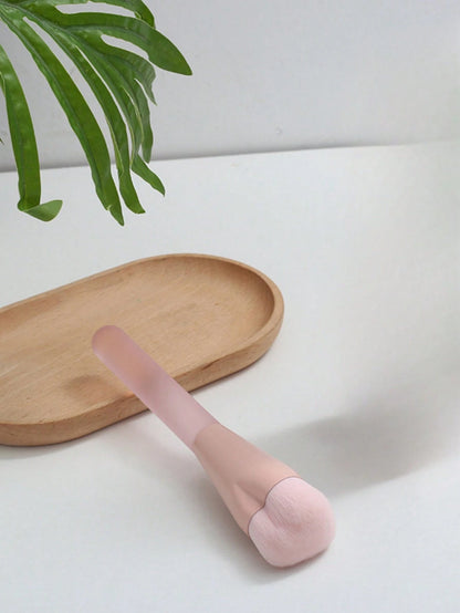 ZHENZITAI Heart-Shaped Blusher Brush, Dense & Soft Bristles, Fluffy & Even, Gently Pick Up Powder For Layered Application, Comfortable & Skin-Friendly,Foundation Brush,Concealer Brush,Blush Brush,Cont