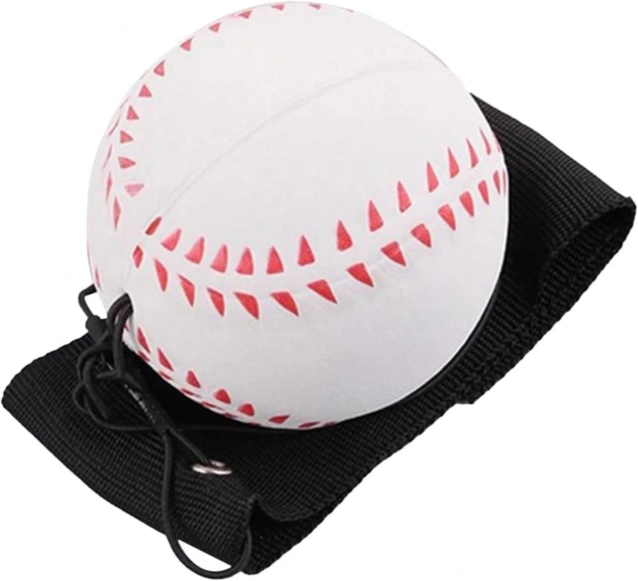 ZLmoue Sports Wrist Return Ball, Baseball With Elastic String, Exercise And Play, Sports Reaction Balls (White)